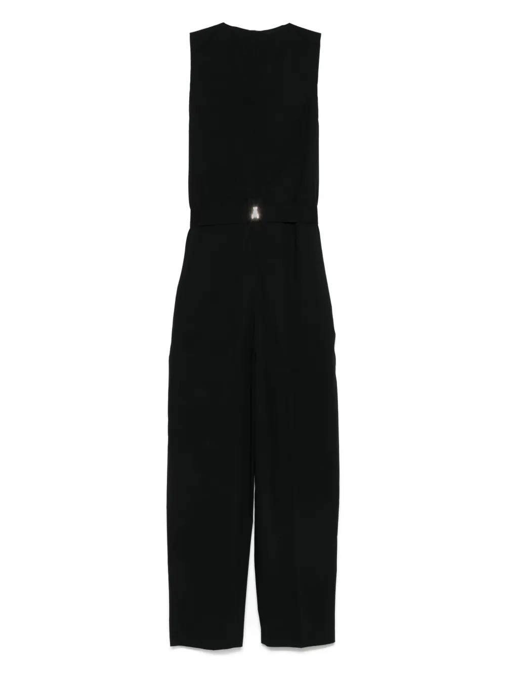 Patrizia Pepe cotton-blend jumpsuit - Zwart