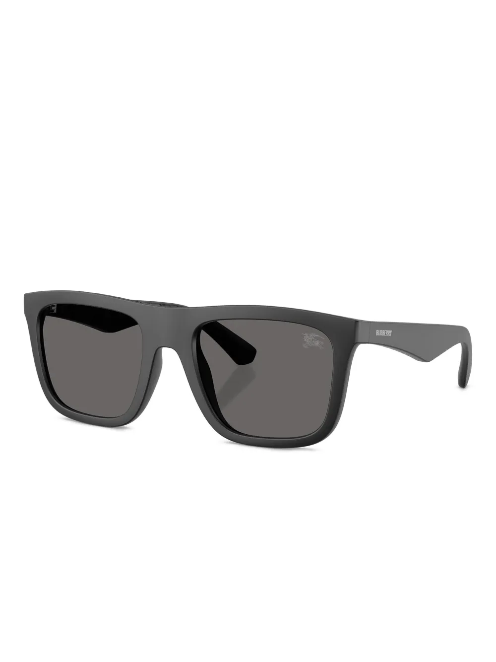 Burberry Eyewear Zonnebril met mat vierkant montuur Zwart