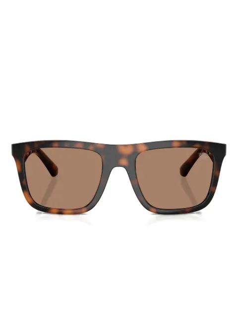 Burberry Eyewear lentes de sol con armazón cuadrada estilo carey