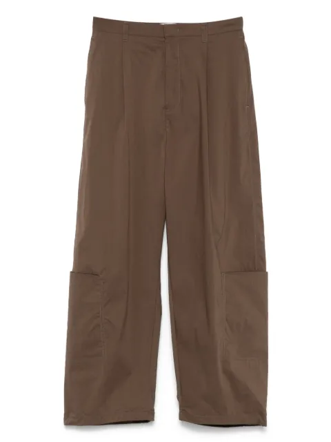 Amomento patch-pocket trousers