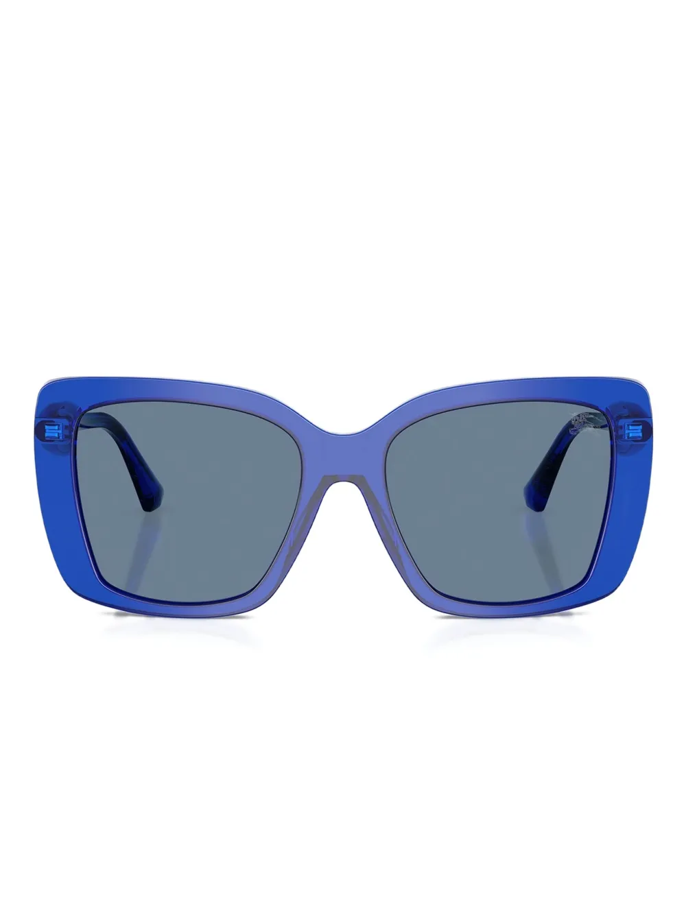 Burberry Eyewear Zonnebril met vierkant montuur Blauw