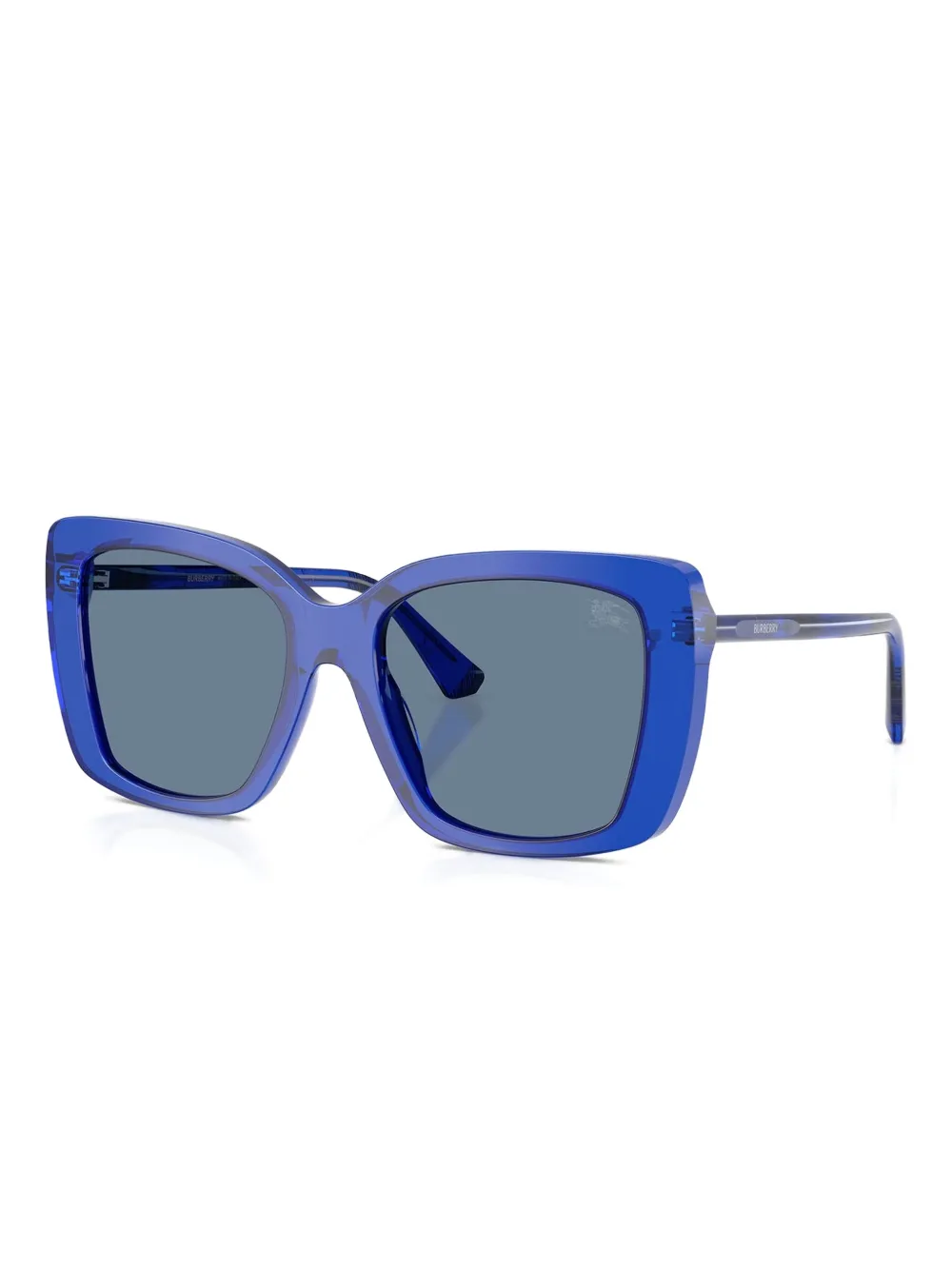 Burberry Eyewear Zonnebril met vierkant montuur Blauw