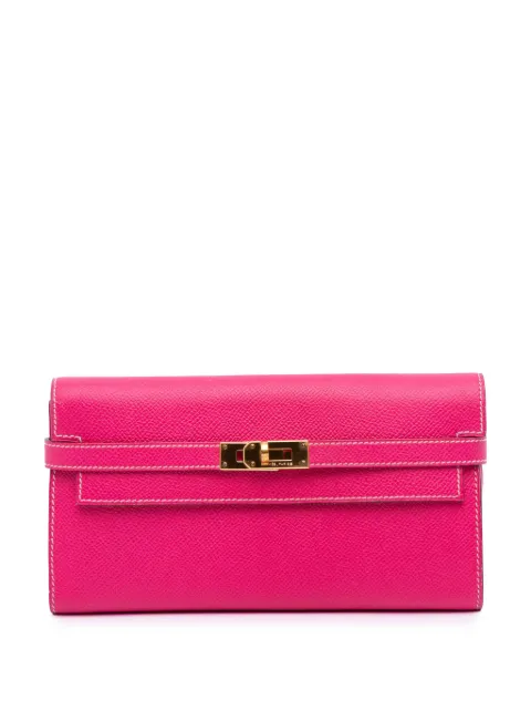 Hermès Pre-Owned cartera Epsom Kelly Longue Wallet 2013