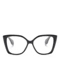 GIGI STUDIOS cat-eye frame glasses - Black