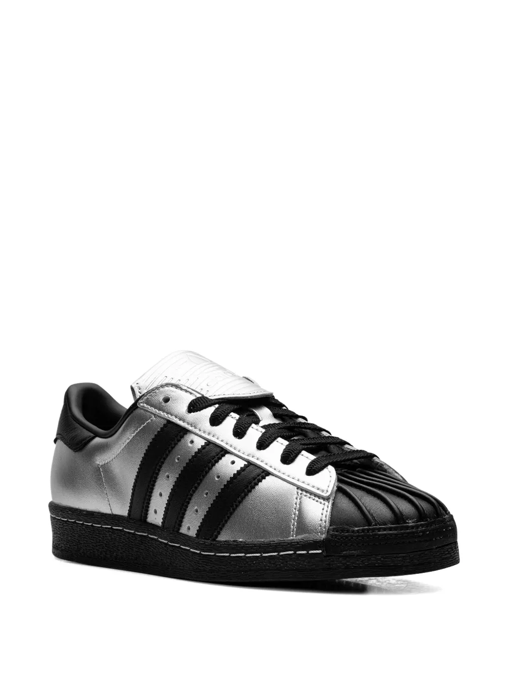 Adidas Superstar 82 Silver Metallic/Core Black/Core Black sneakers - Zilver