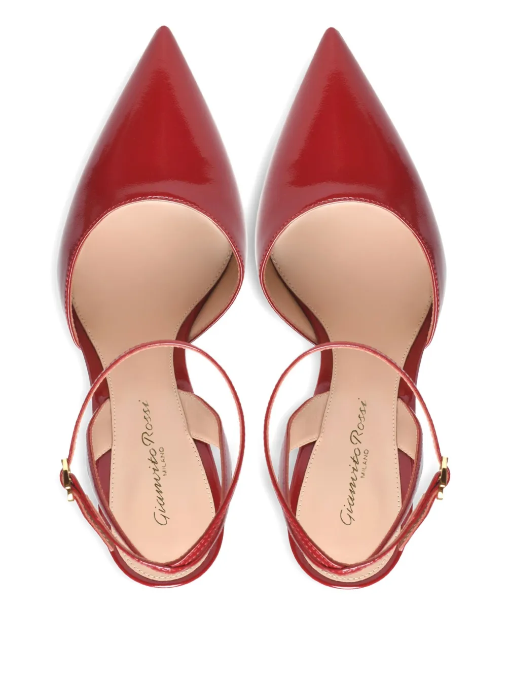 Gianvito Rossi 115 mm Cara pumps Rood