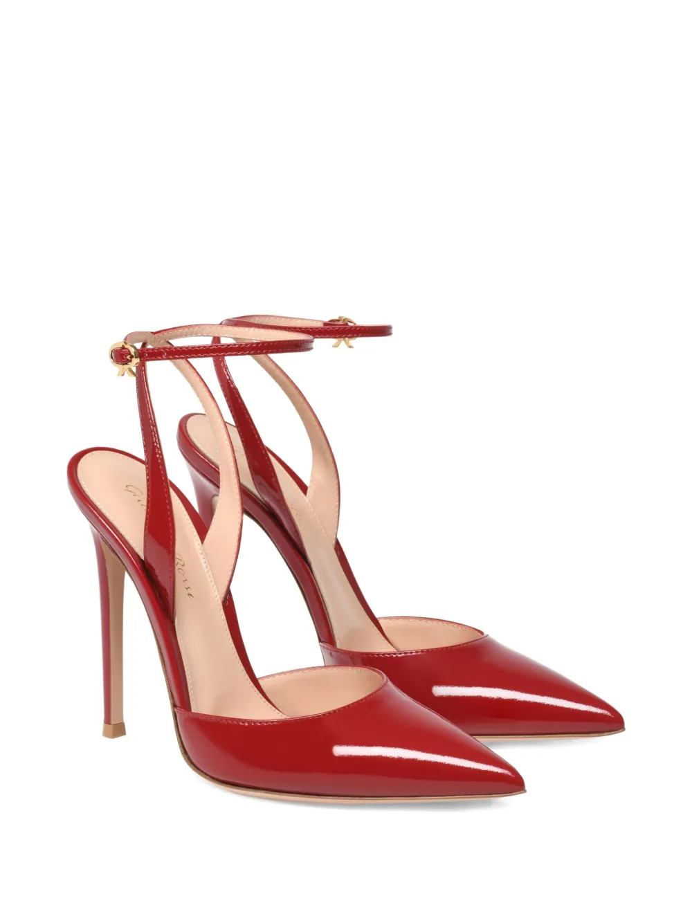 Gianvito Rossi 115 mm Cara pumps Rood