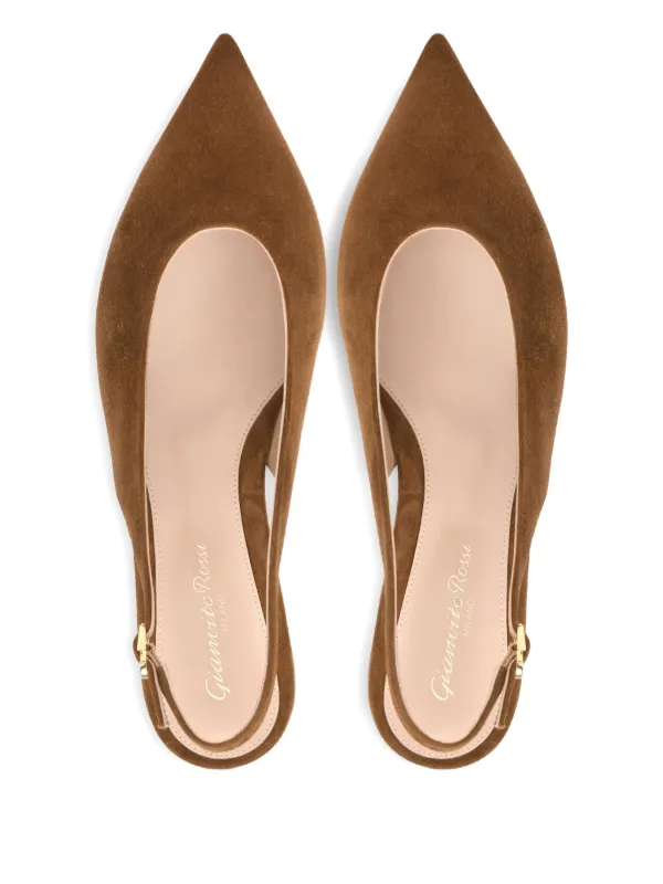 Gianvito Rossi Robbie Pumps | Brown | FARFETCH ID