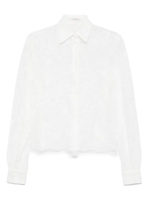Ermanno Scervino floral-embroidered shirt