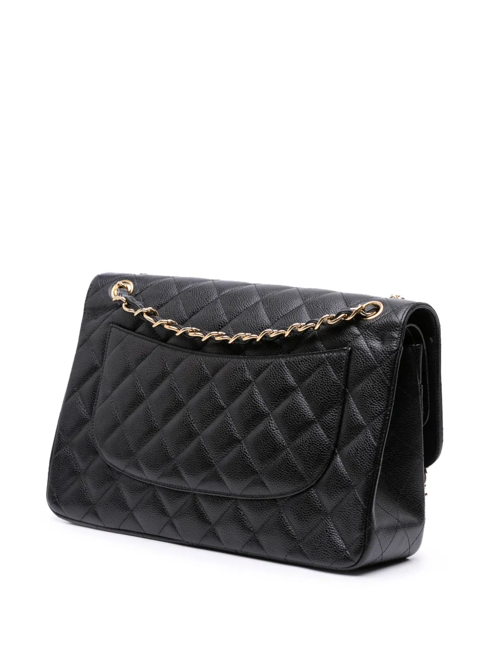 CHANEL Pre-Owned 2014 Jumbo Classic Caviar Double Flap shoulder bag | Pre-Owned | Image 2