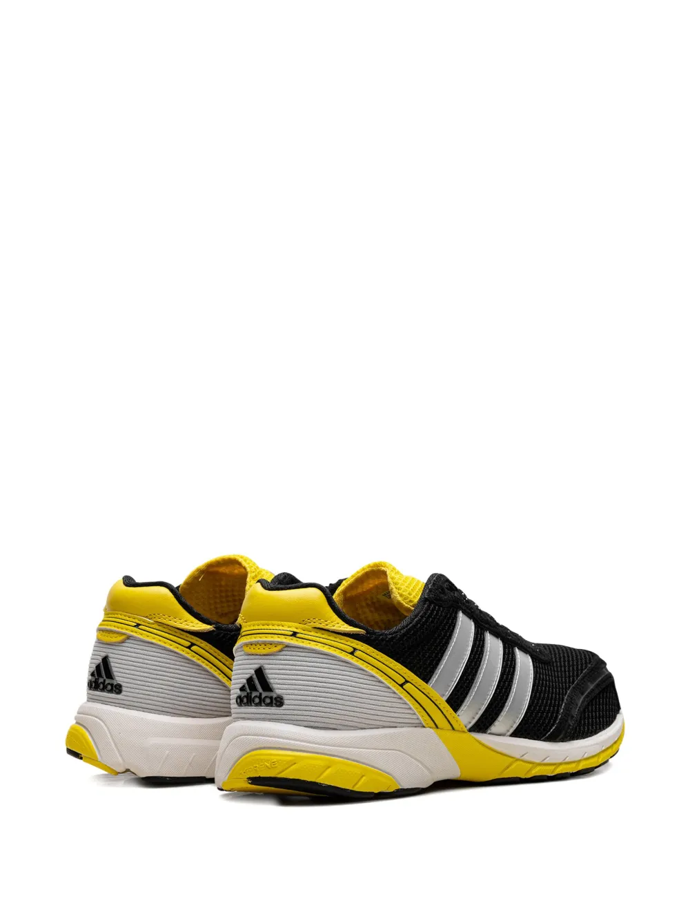 adidas Adizero Adios OG "Core Black Silver Metallic Yellow" sneakers