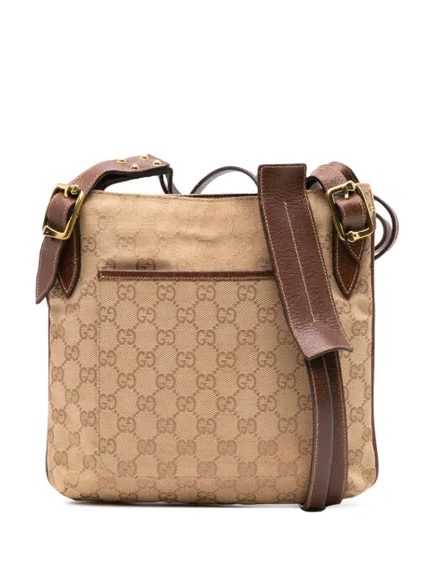 Gucci Pre-Owned bolsa crossbody en lona GG 2000-2015
