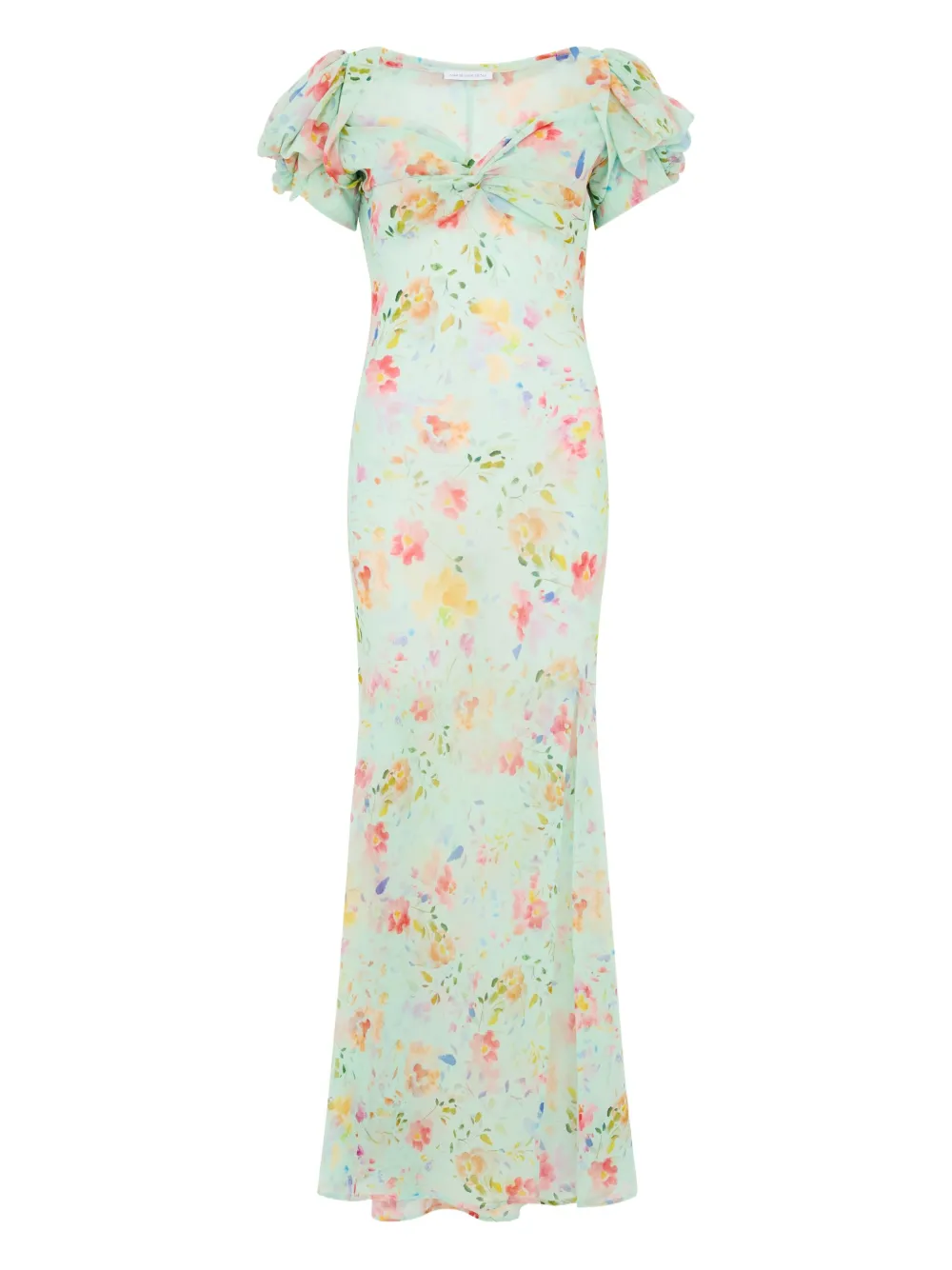 MAR DE MARGARITAS Benedetta dress - グリーン MAR DE MARGARITAS Benedetta dress - グリーン