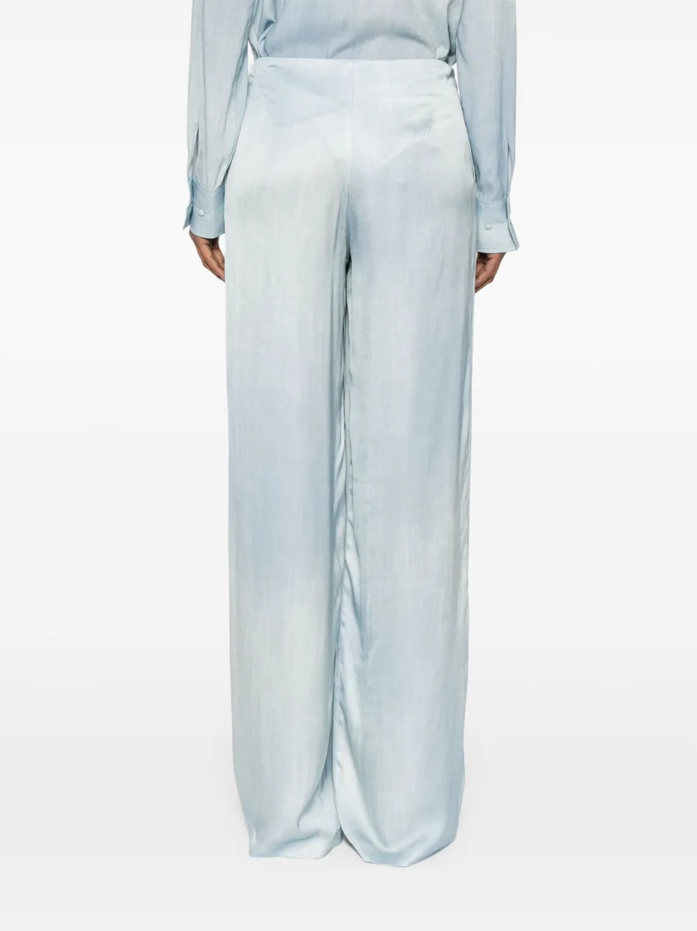 ERMANNO SCERVINO TWILL TROUSERS 
