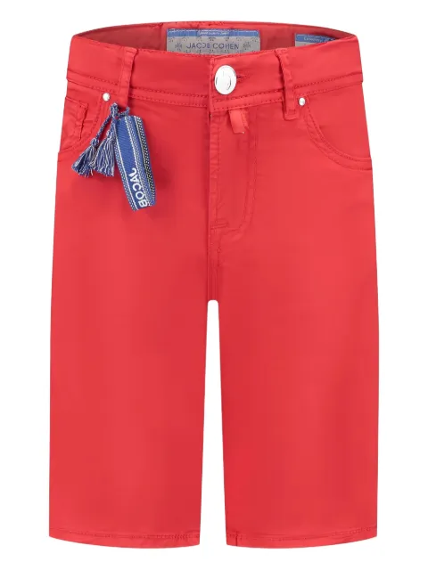 Jacob Cohën logo-patch shorts