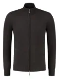 Doriani Cashmere zip-up cardigan - Brown