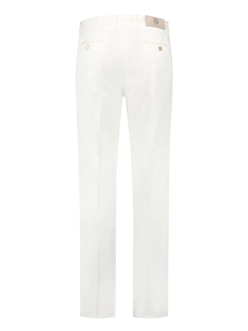 Richard J. Brown logo-patch trousers - Wit