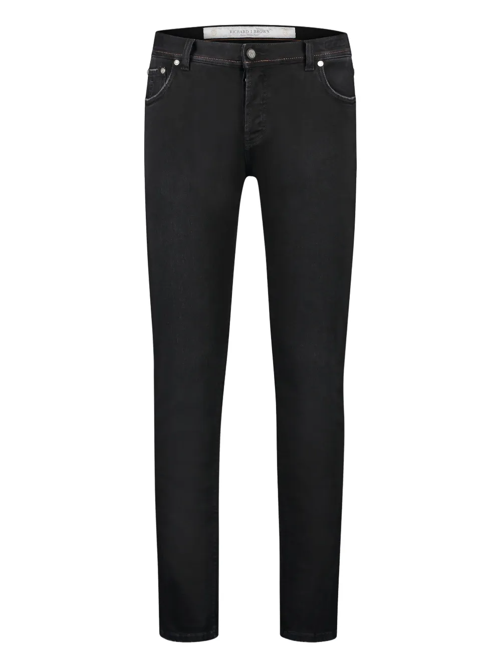 Richard J. Brown  logo-patch jeans | Black | Image 1