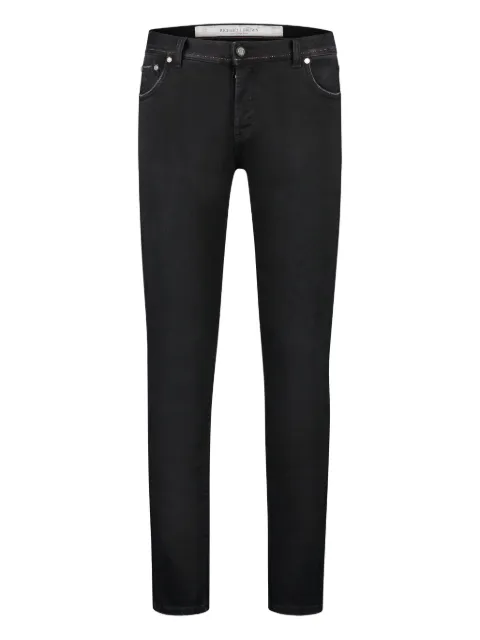 Richard J. Brown  logo-patch jeans