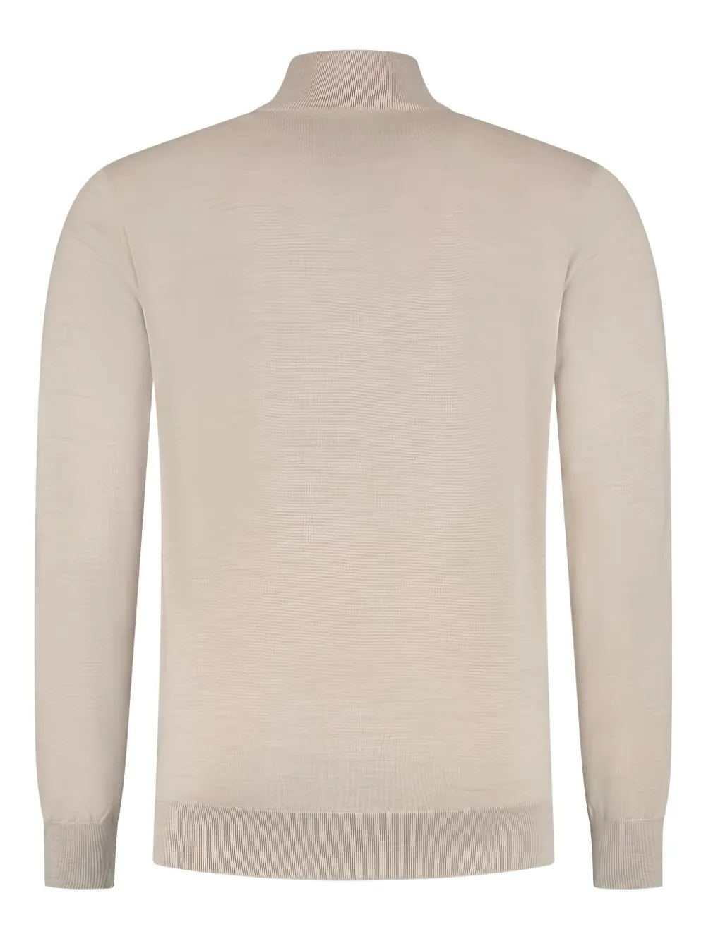 Paul & Shark Trui met halve rits - Beige