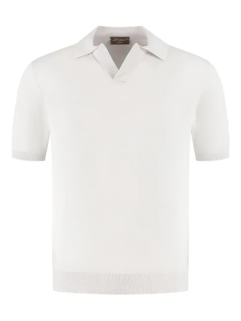 Doriani Cashmere playera tipo polo manga corta