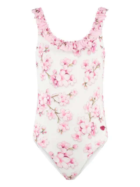Monnalisa floral-print swimsuit 