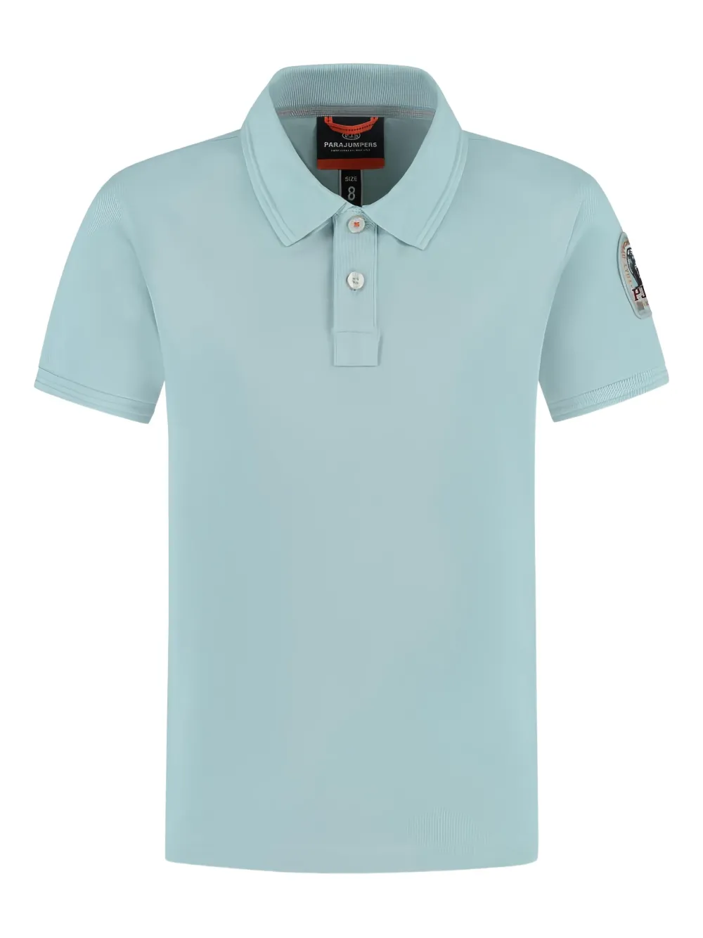 Parajumpers Kids patch logo polo shirt Blauw