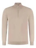 Zanone half-zip jumper - Neutrals