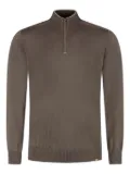 Paul & Shark half-zip jumper - Brown