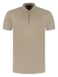 Paul & Shark half-zip polo shirt - Brown