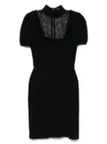 Dolce & Gabbana Pre-Owned 1990s lace-detail mini dress - Black
