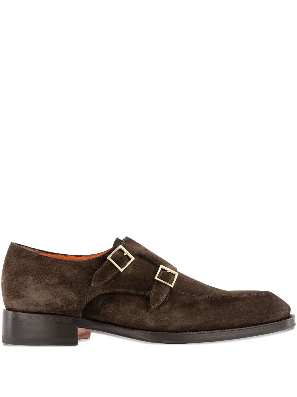 Santoni suede shoes Brown