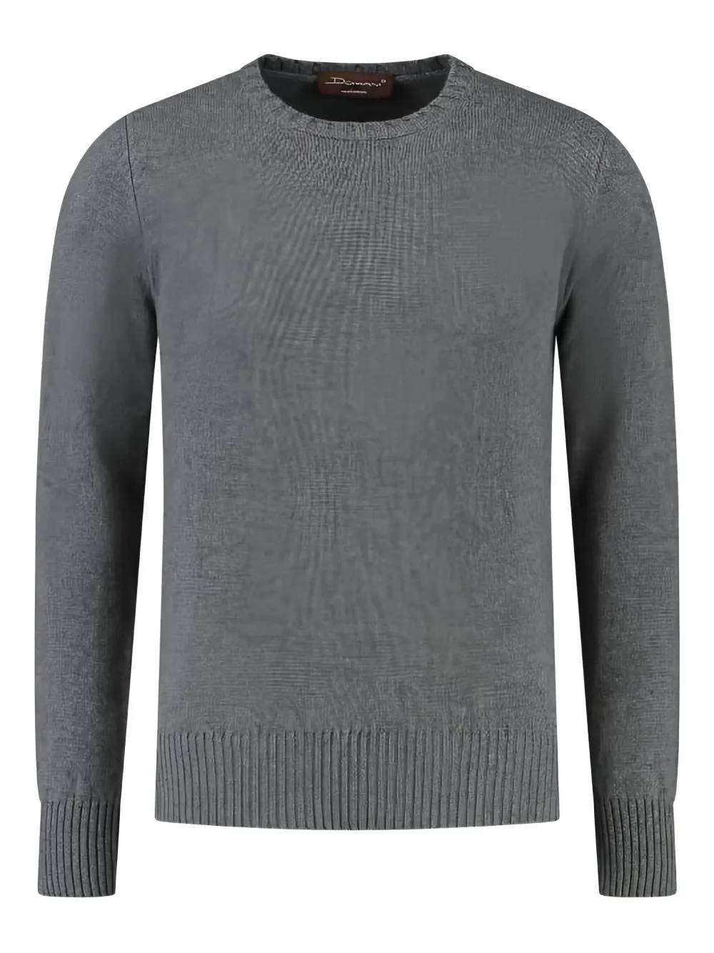Doriani Cashmere ribbed crewneck sweater | Grey | Image 1