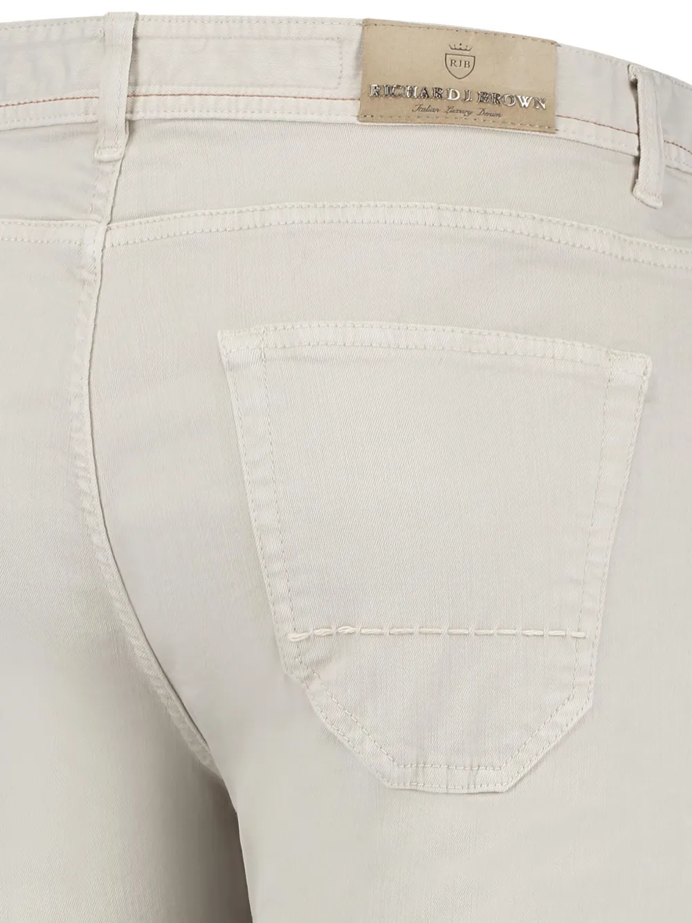 Richard J. Brown cotton jeans - Beige