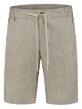 Berwich drawstring Bermuda shorts - Brown