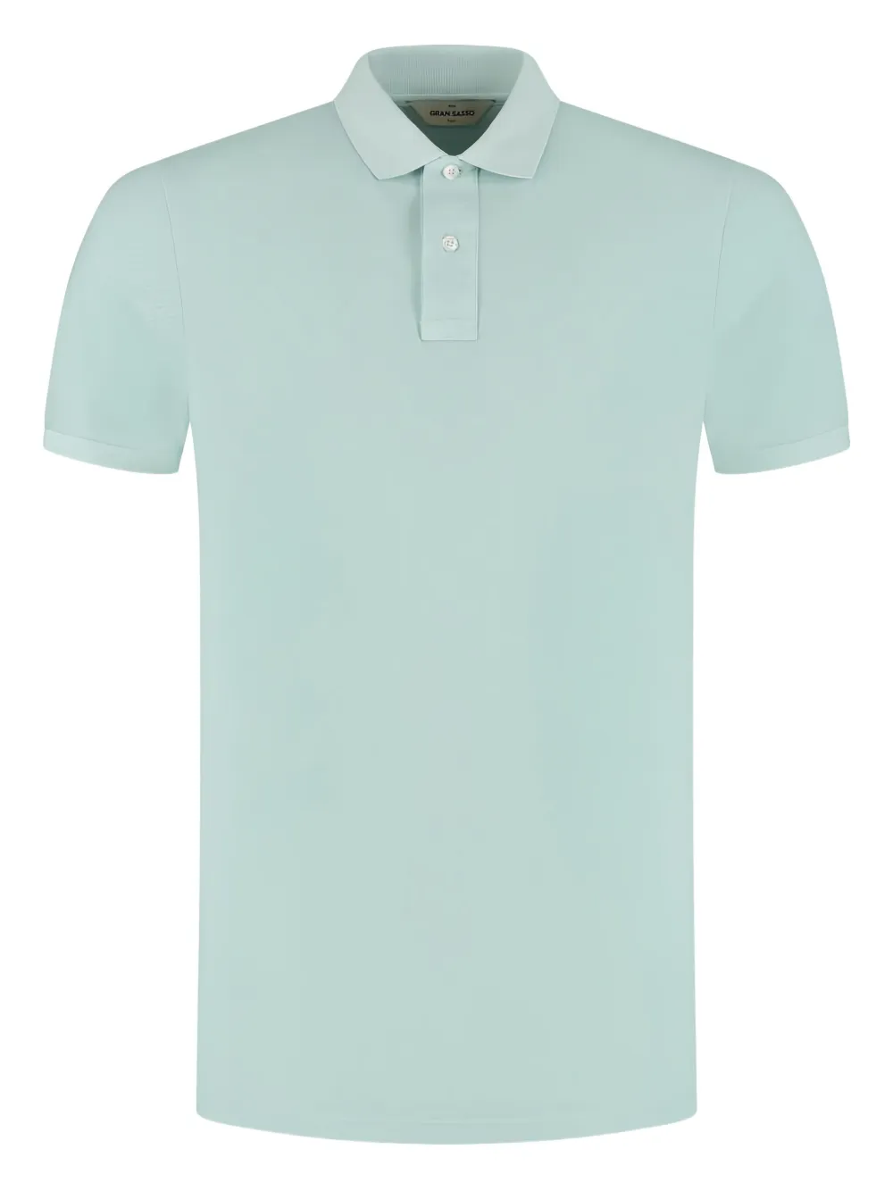 two-button polo shirt