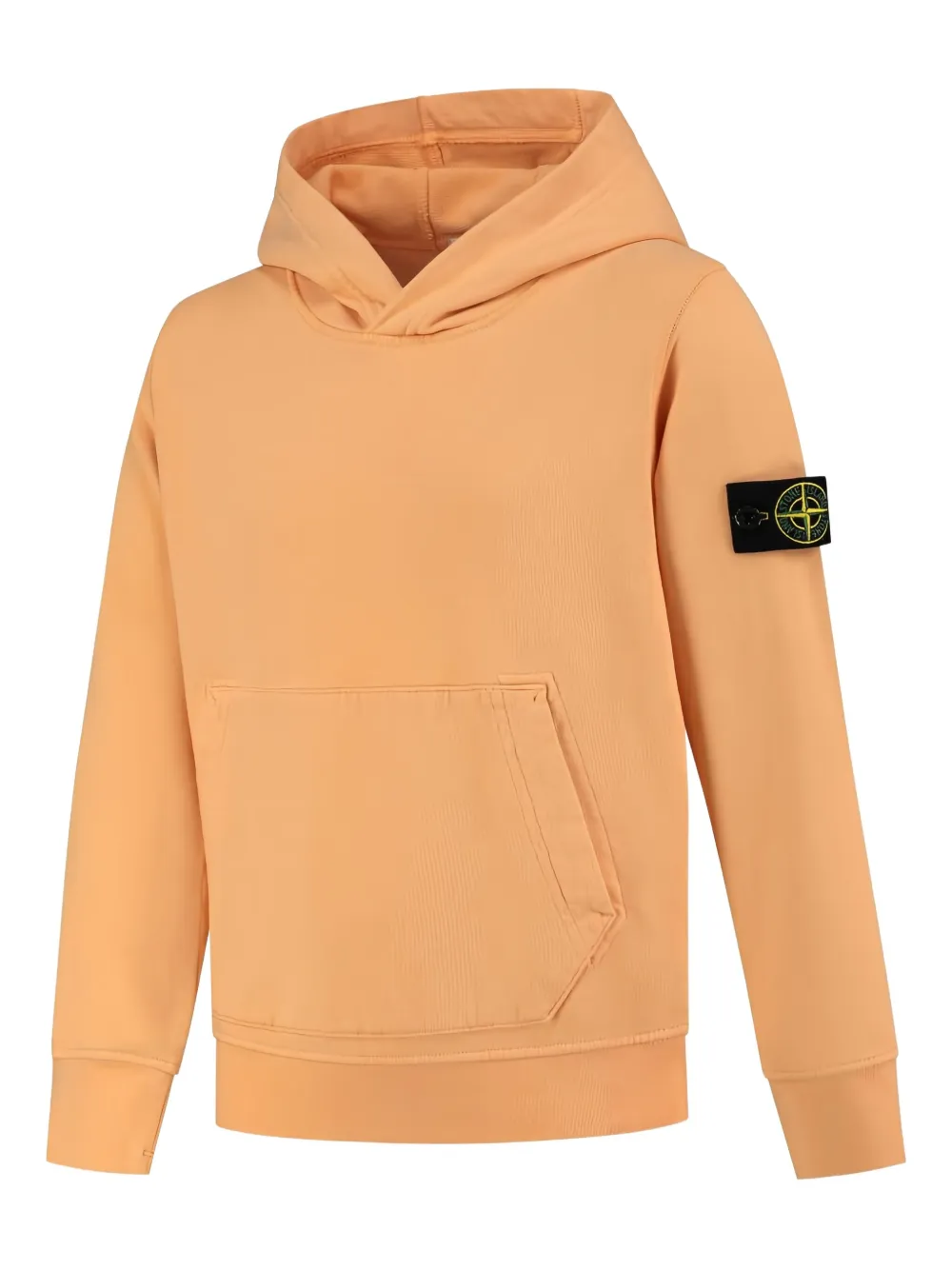 Stone Island Junior Hoodie met patch Oranje