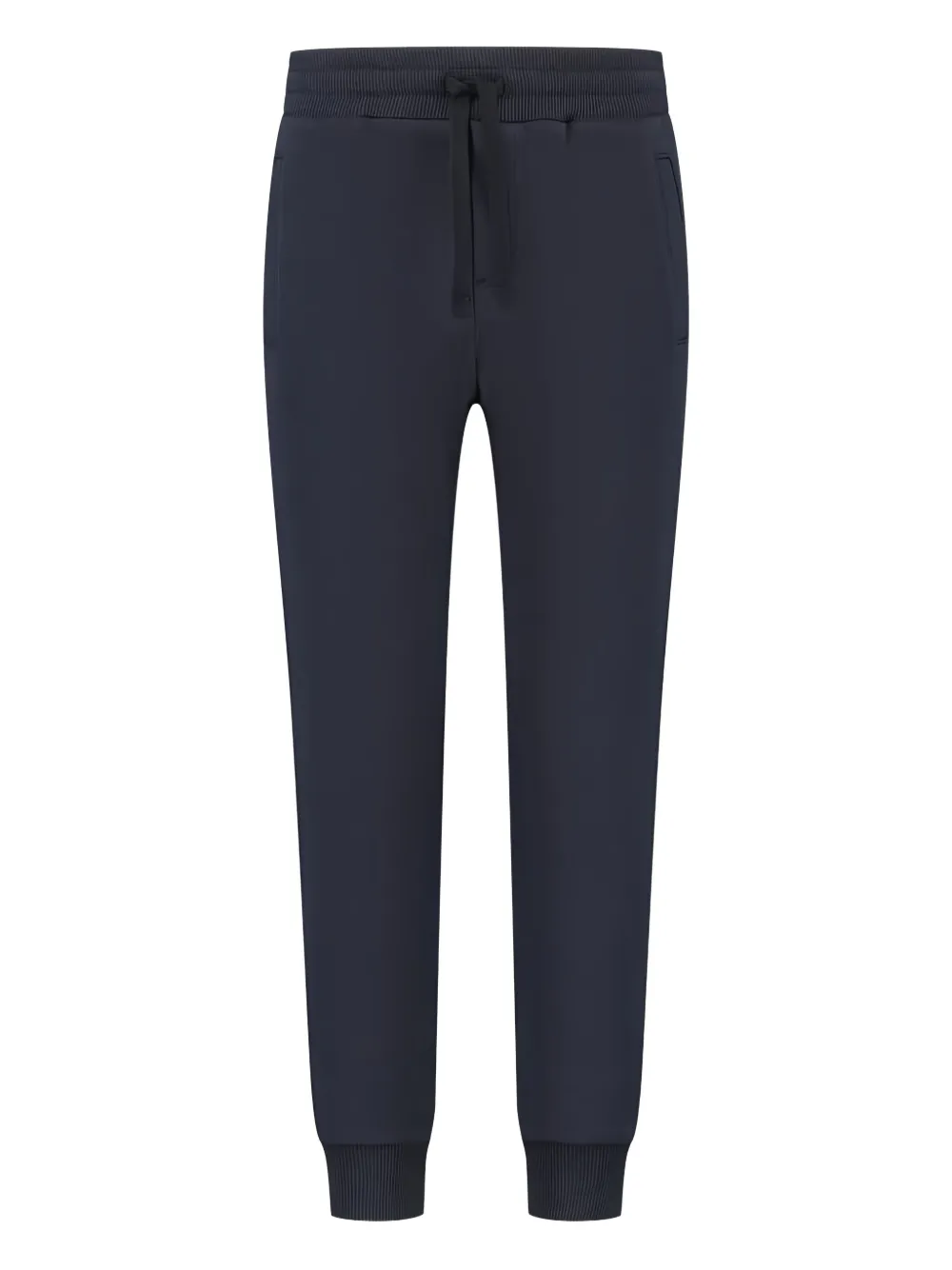 Dolce & Gabbana Kids Katoenen trainingsbroek Blauw