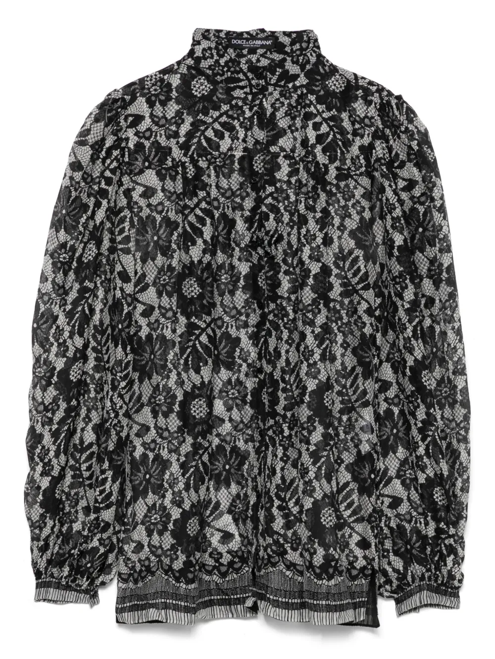 Dolce & Gabbana Pre-Owned 2005 printed top | Black | Image 1