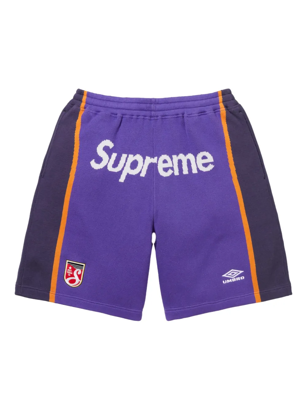 Supreme x Umbro® Knit Soccer 'SS25 - Purple' ショートパンツ - パープル Supreme x Umbro® Knit Soccer 'SS25 - Purple' ショートパンツ - パープル
