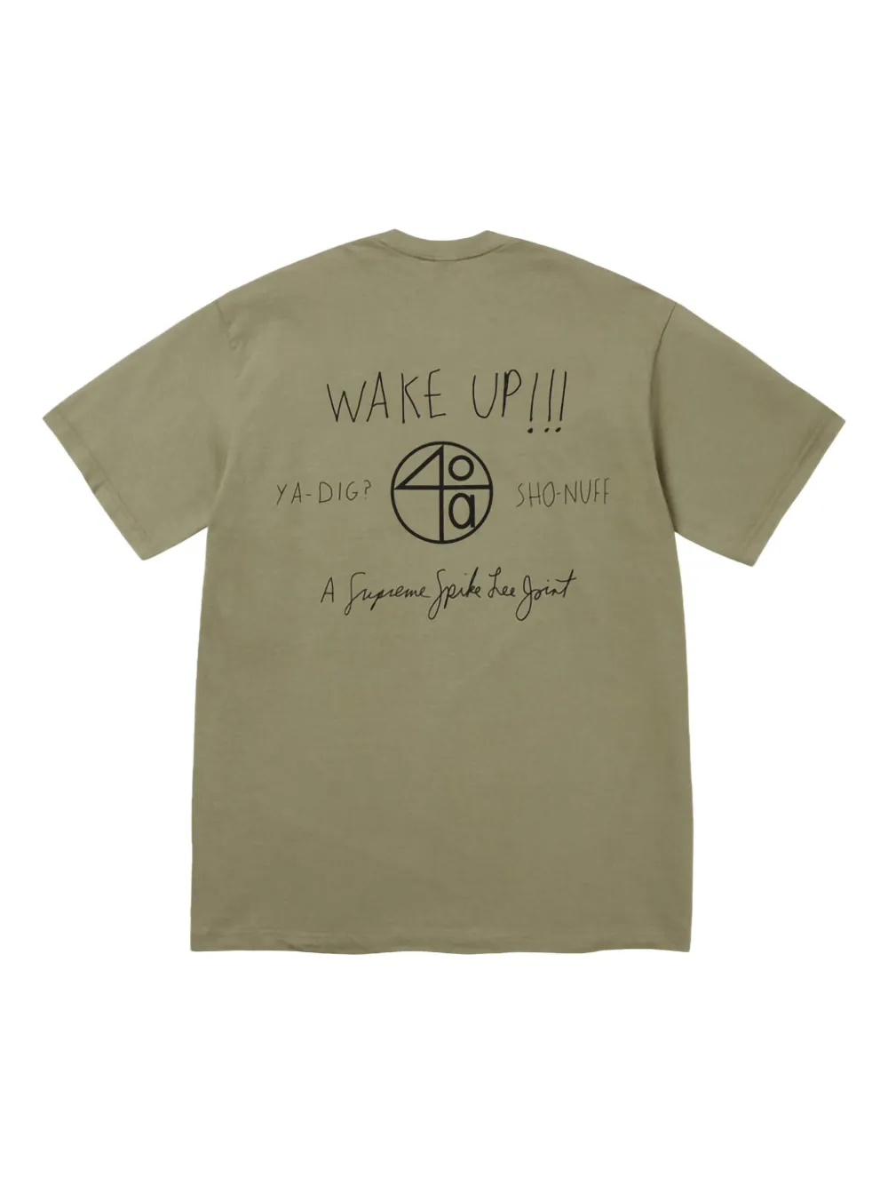 Supreme x 40 Acres Spike SS25 - Green T-shirt - Groen