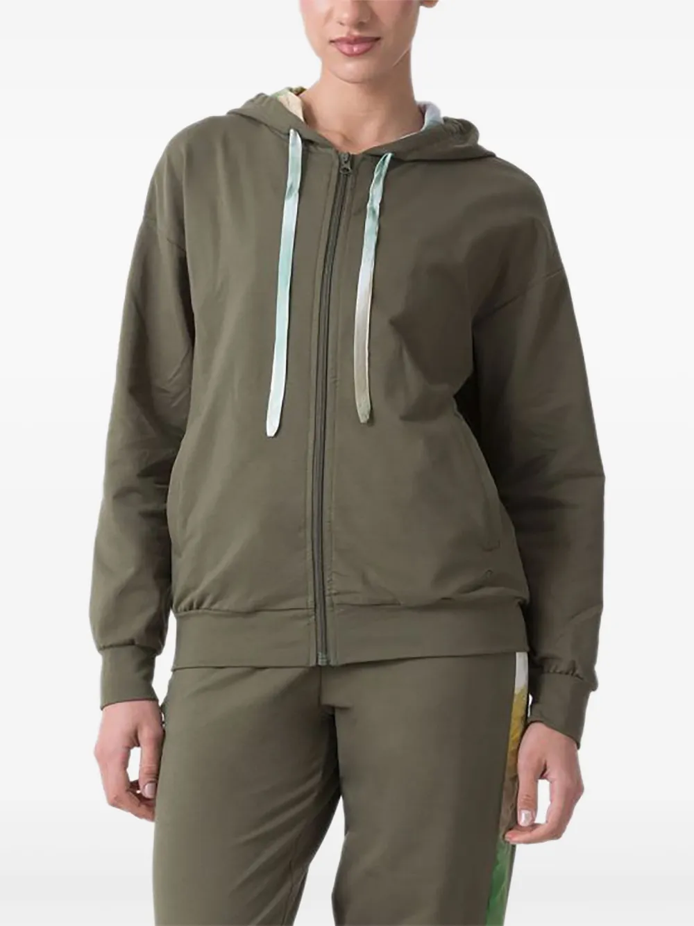 DI SIONE DANZA zip-up hoodie Groen