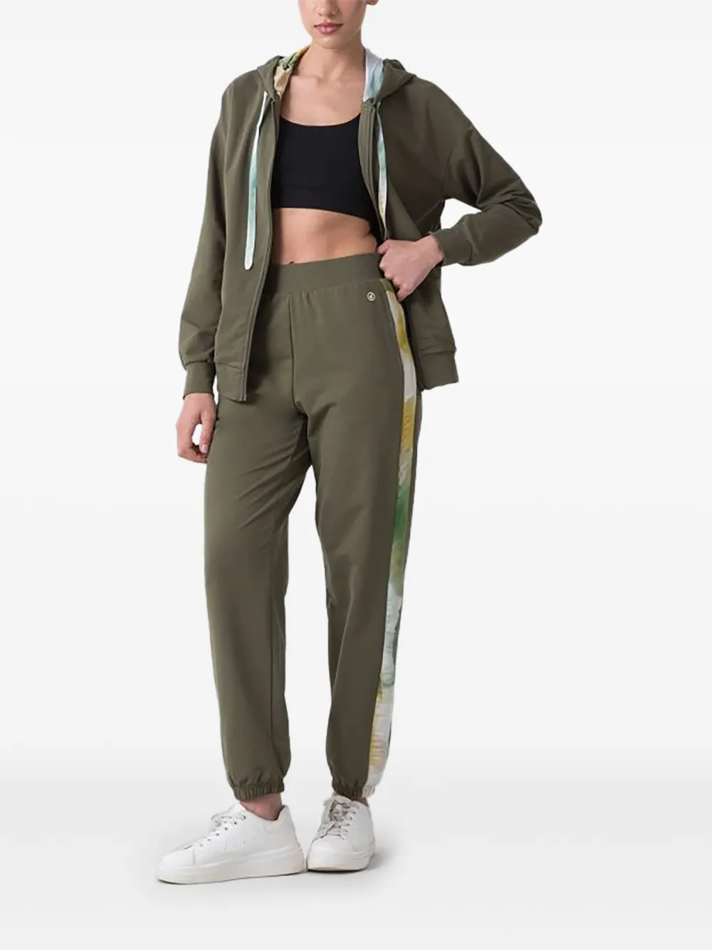 DIMENSIONE DANZA zip-up hoodie Groen