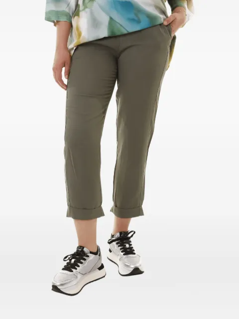 DIMENSIONE DANZA cuffed cropped trousers