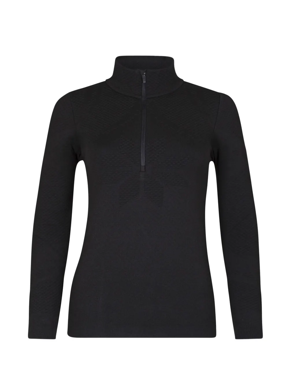 NEWLAND textured zip-neck top | Base Layers | Image 2