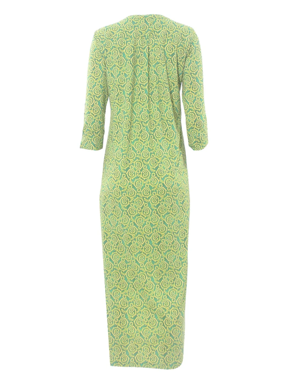 MALIPARMI Midi-jurk met print - Groen