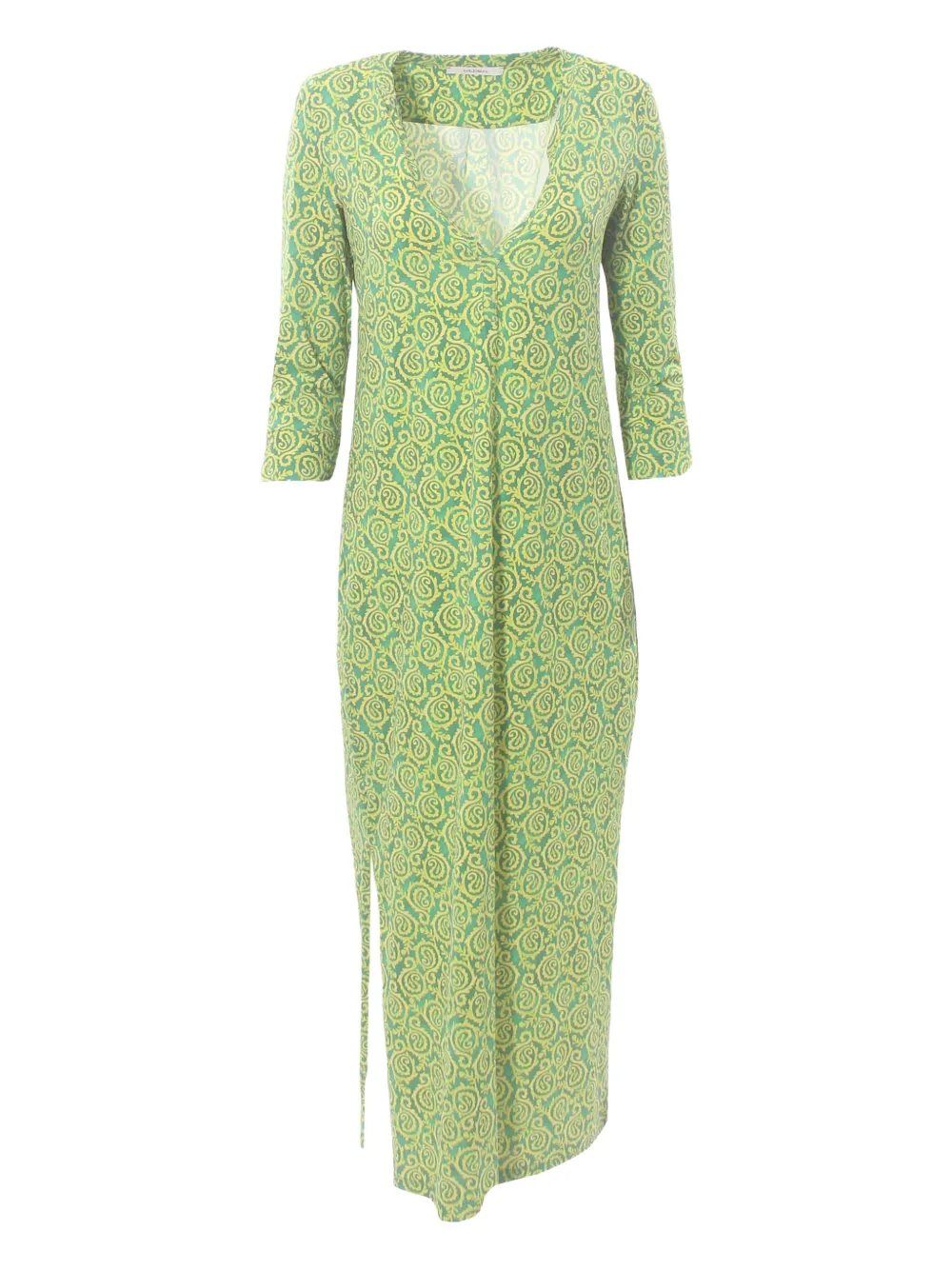 MALIPARMI printed midi dress