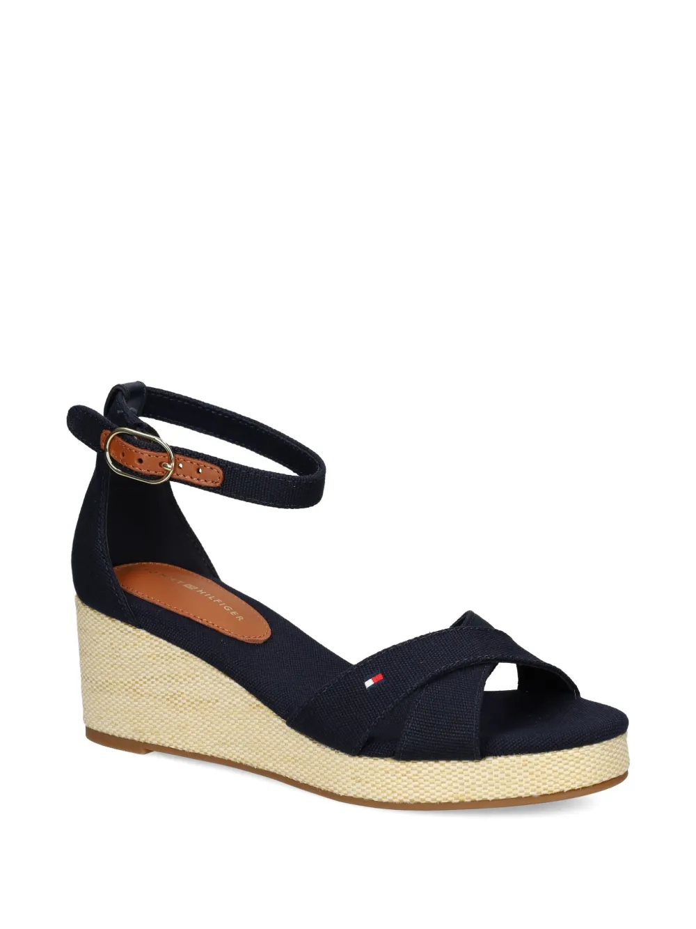 Tommy Hilfiger 60mm crossover-strap wedge espadrilles | Alpargatas con tacón | Image 2