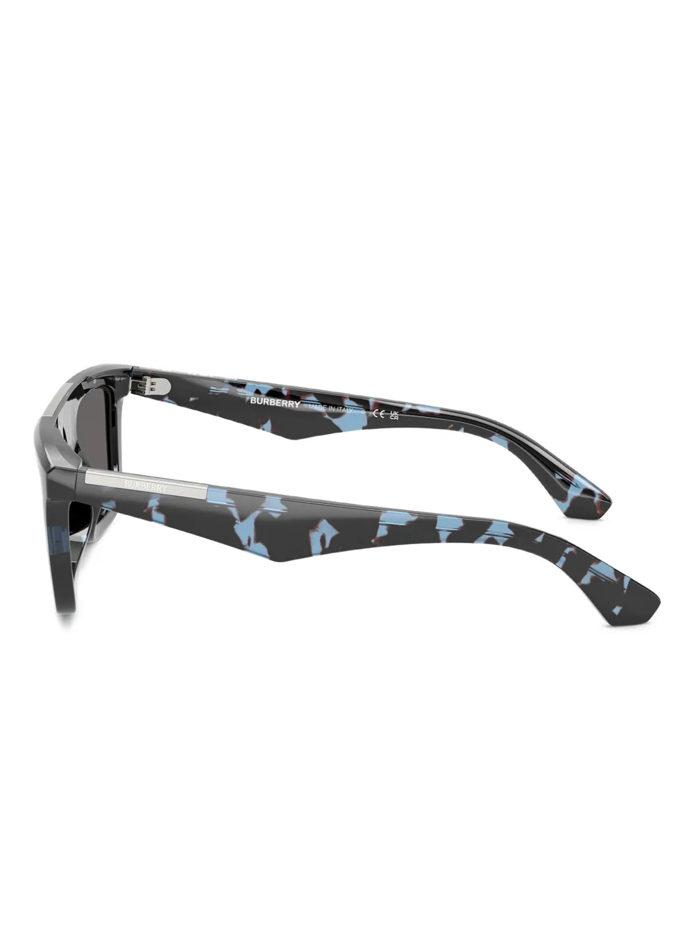 Burberry Eyewear Zonnebril met vierkant montuur Blauw
