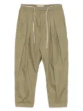 MORDECAI cotton-blend trousers - Green
